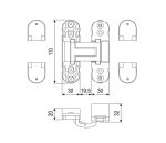 ⁦مفصلات مخفية⁩ - الصورة ⁦2⁩