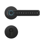 مقبض باب ذكي بقفل