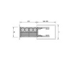 ⁦سلة بـ 3 مستويات⁩ - الصورة ⁦3⁩